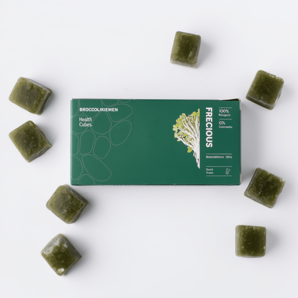 Broccolikiemen Cubes